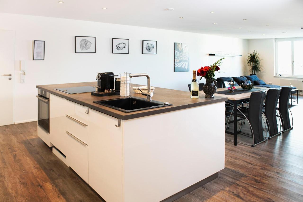 Luxus Suite Im Herzen Von Kempten***** +Parkplatz Kültér fotó